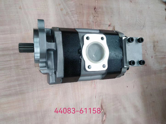 aftermarket Hydraulic Gear pump with number by 44083-61158 for Excavator Grader Wheel Loader Dump Truck