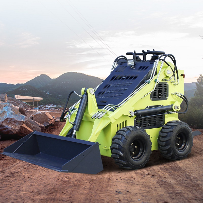 420mm Tyre Skid Steer Loaders | Heavy-Duty & All-Terrain | Global Supplier