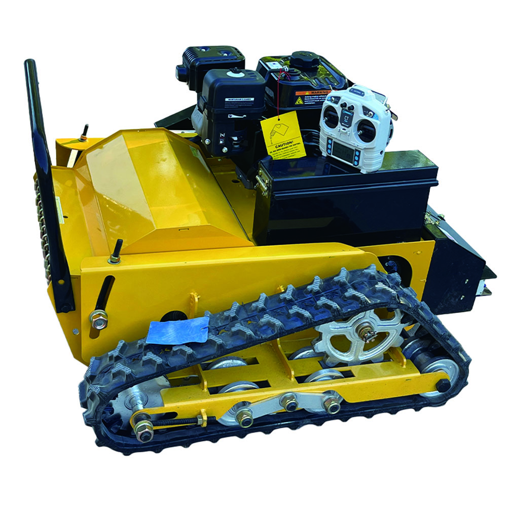 CX500 Flail Robot Control Lawn Mower Remote 800m Cutting Width 500mm Loncin 196cc Engine