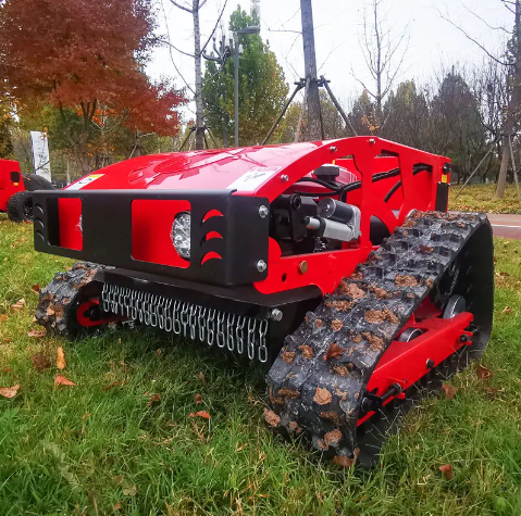 CX500CB Robot Control Lawn Mower 550mm Cutting Width Loncin Engine 7.5HP/9HP Remote 800m Slope 40 Degree