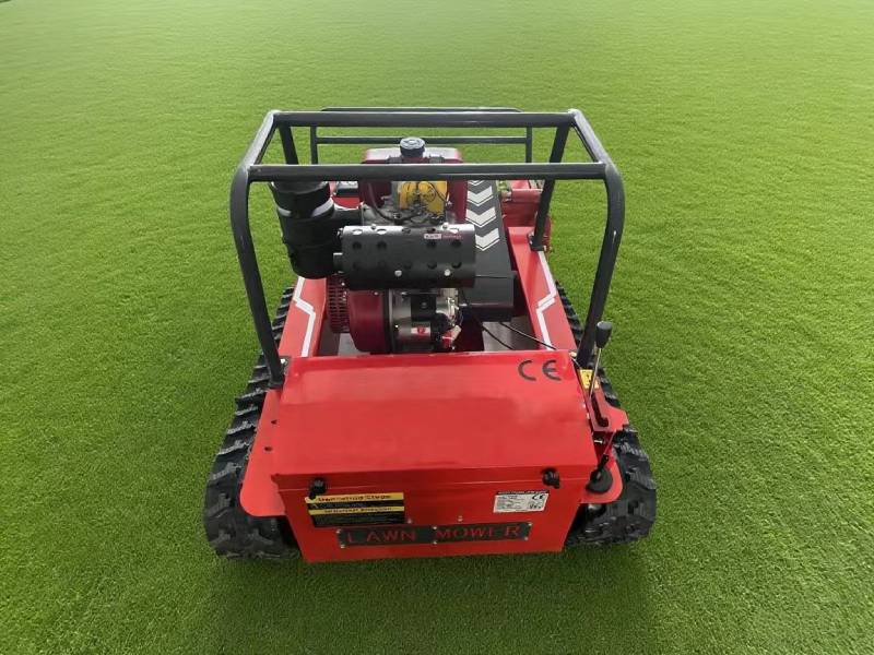 CX800 Flail Robot Lawn Mower: 800mm Cut, 4000m²/H Efficiency, 45° Slope Power