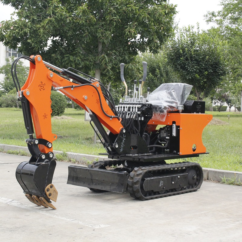 0.8Ton Mini Excavator | 14HP CE EPA Engine | 0.02m³ Bucket | Compact Digger for Tight Spaces