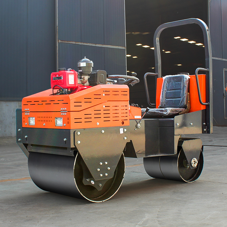 1 Ton Tandem Road Roller | 700mm/500mm Drums | 20KN Force CE/EPA