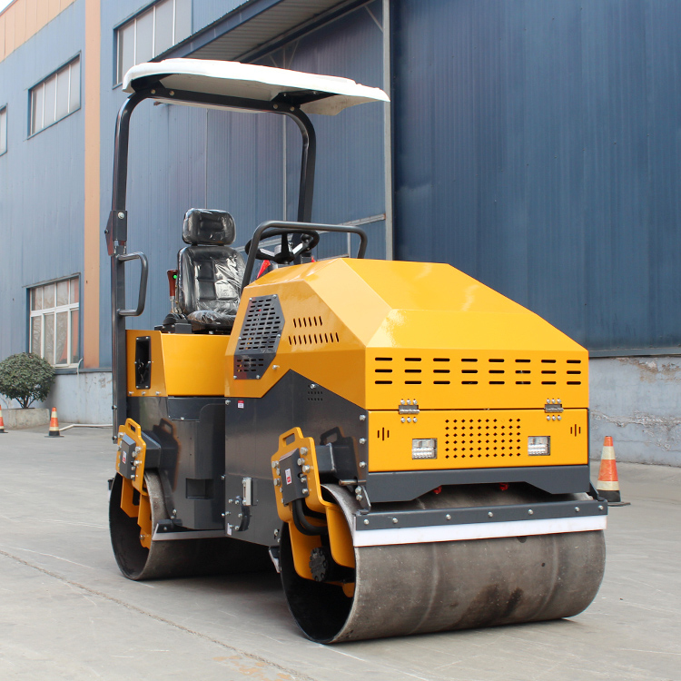 2.5 Ton Tandem Roller | 1100mm Drums | 45KN Force | Full Hydraulic Drive