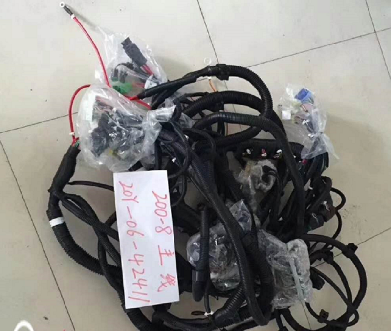 20Y-06-42411 Main Harness for PC200-8 PC210-8 Komatsu Excavators | Caterpillar Hitachi Kobelco Compatible Wiring