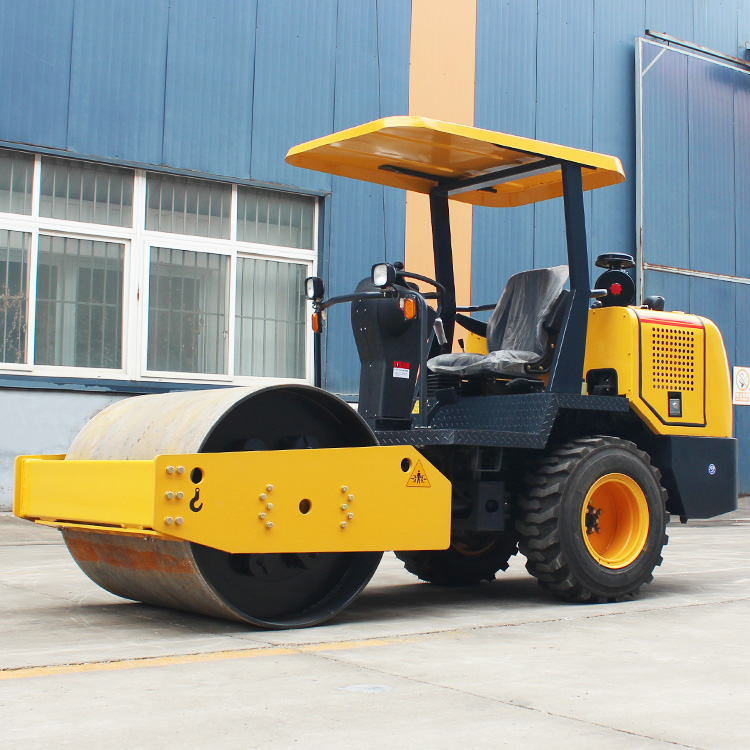 3.5 Ton Vibratory Roller - Front Steel Drum & 2 Rear Tires, 1200mm Width, Full Hydraulic CVT Drive