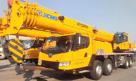 Certified Used XCMG QY50KH 50-Ton Hydraulic Truck Crane for Sale | High Mobility & Performance